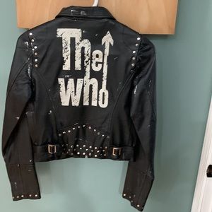 Wilson Leather Rocks The Who Jacket